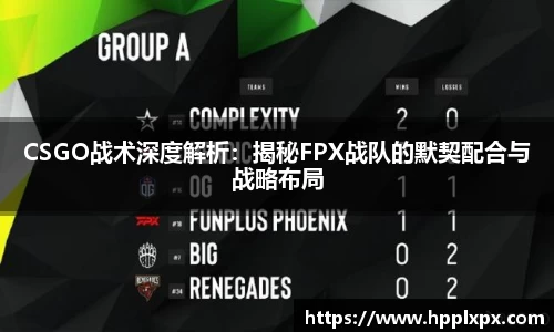 CSGO战术深度解析：揭秘FPX战队的默契配合与战略布局